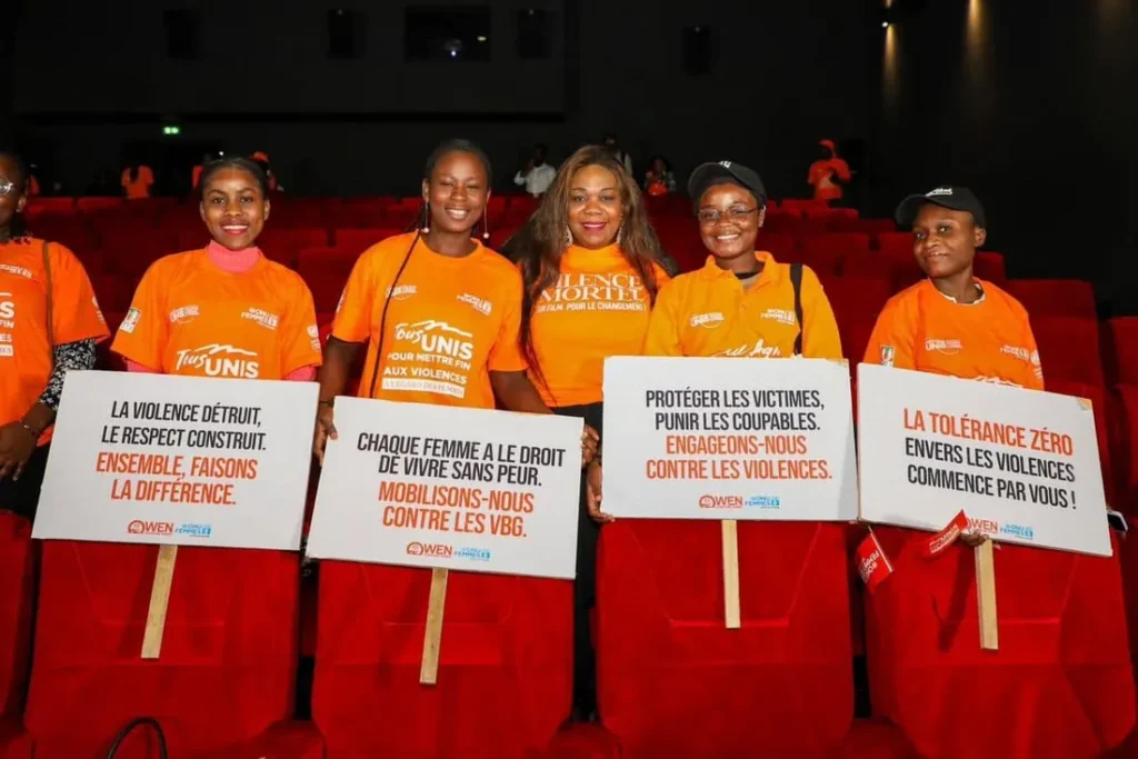 Mobilisation contre les violences faites aux femmes